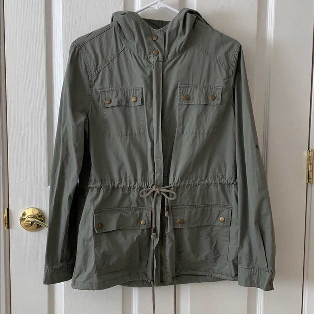 F21 Life in Progress anorak jacket